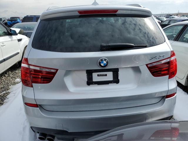 5UXWX9C53E0D13845 - 2014 BMW X3 XDRIVE28I SILVER photo 6