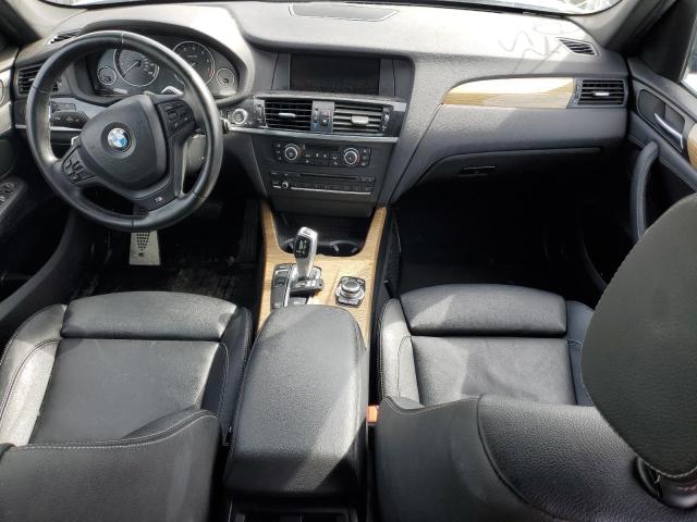 5UXWX9C53E0D13845 - 2014 BMW X3 XDRIVE28I SILVER photo 8