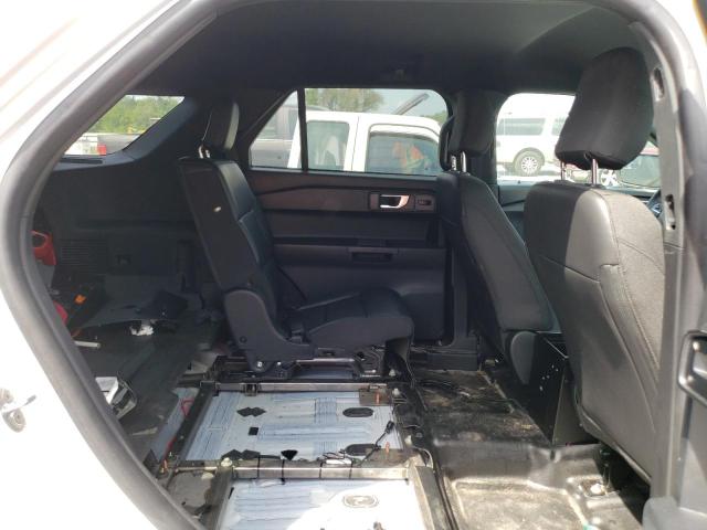1FM5K8AB9MGC00544 - 2021 FORD EXPLORER POLICE INTERCEPTOR WHITE photo 10