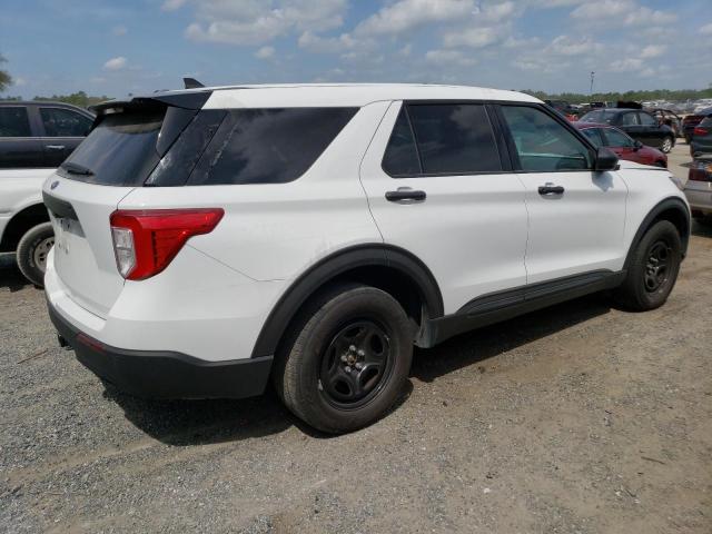 1FM5K8AB9MGC00544 - 2021 FORD EXPLORER POLICE INTERCEPTOR WHITE photo 3