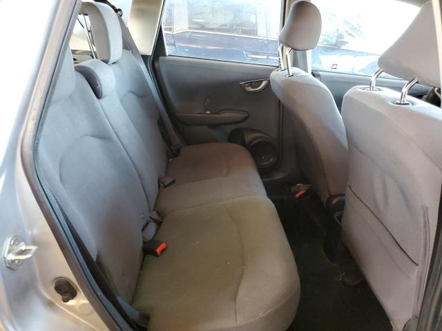 JHMGE8H38DC074718 - 2013 HONDA FIT SILVER photo 10