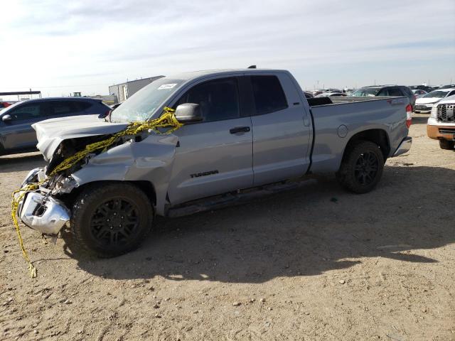 5TFUY5F13LX955345 - 2020 TOYOTA TUNDRA DOUBLE CAB SR/SR5 GRAY photo 1