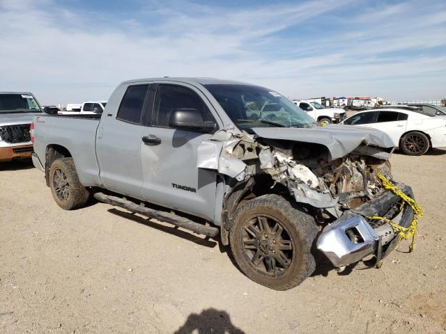 5TFUY5F13LX955345 - 2020 TOYOTA TUNDRA DOUBLE CAB SR/SR5 GRAY photo 4