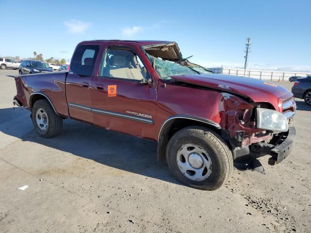 5TBRN34124S442271 - 2004 TOYOTA TUNDRA ACCESS CAB SR5 RED photo 4