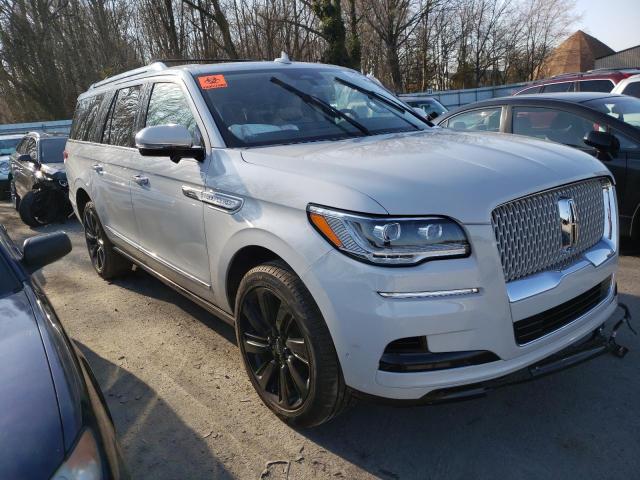 5LMJJ3LT6NEL03490 - 2022 LINCOLN NAVIGATOR L RESERVE GRAY photo 4