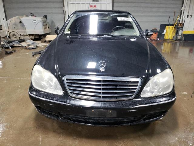 WDBNG83J86A483792 - 2006 MERCEDES-BENZ S 430 4MATIC BLACK photo 5