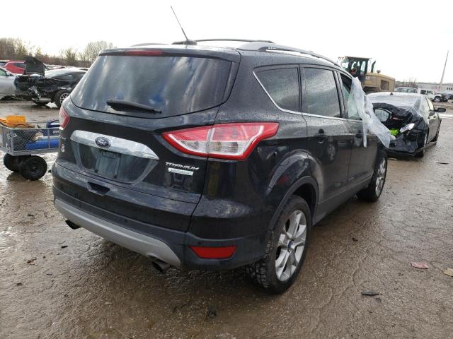 1FMCU0JX8EUD31398 - 2014 FORD ESCAPE TITANIUM BLACK photo 3