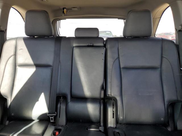 5TDKKRFH7ES031206 - 2014 TOYOTA HIGHLANDER XLE WHITE photo 10