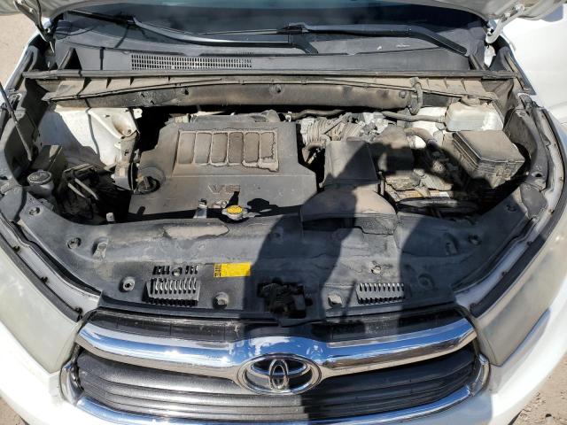 5TDKKRFH7ES031206 - 2014 TOYOTA HIGHLANDER XLE WHITE photo 12