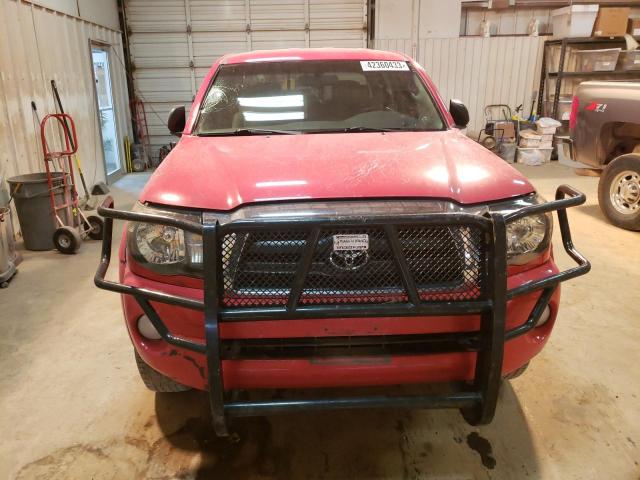 3TMJU62N48M067925 - 2008 TOYOTA TACOMA DOUBLE CAB PRERUNNER RED photo 5