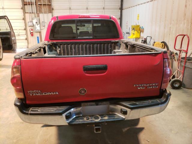 3TMJU62N48M067925 - 2008 TOYOTA TACOMA DOUBLE CAB PRERUNNER RED photo 6