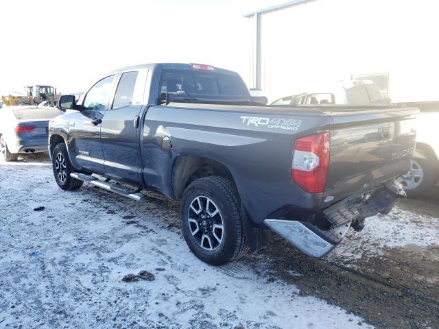 5TFUY5F10GX553532 - 2016 TOYOTA TUNDRA DOUBLE CAB SR/SR5 GRAY photo 2