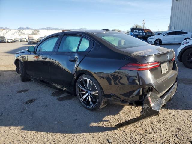 WBY43FK07RCR39360 - 2024 BMW I5 M60 BLACK photo 2
