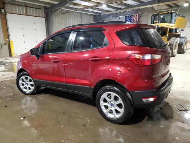 MAJ6S3GL9MC408464 - 2021 FORD ECOSPORT SE წითელი ფოტო 2