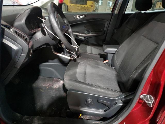 MAJ6S3GL9MC408464 - 2021 FORD ECOSPORT SE წითელი ფოტო 7