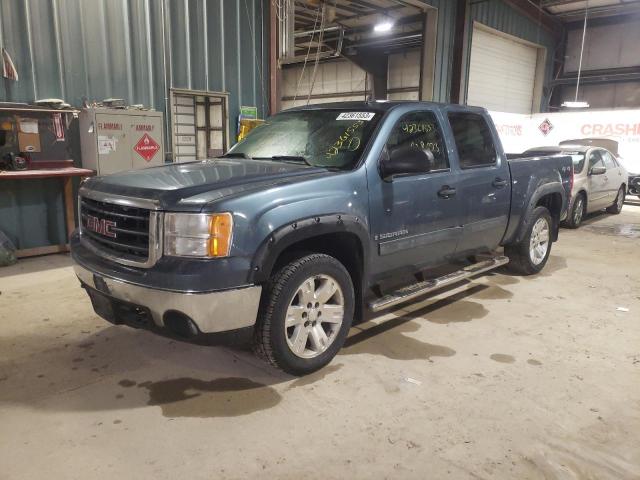 3GTEK13358G221533 - 2008 GMC SIERRA K1500 BLUE photo 1