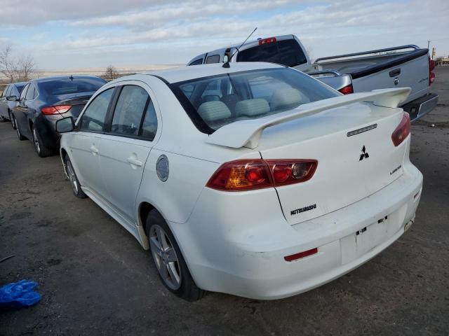 JA3AU26U29U028191 - 2009 MITSUBISHI LANCER ES/ES SPORT WHITE photo 2