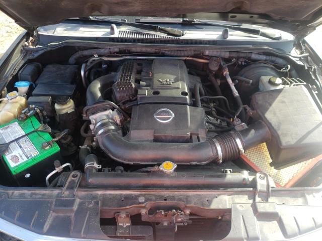 5N1AR18UX7C610595 - 2007 NISSAN PATHFINDER LE შავი ფოტო 12