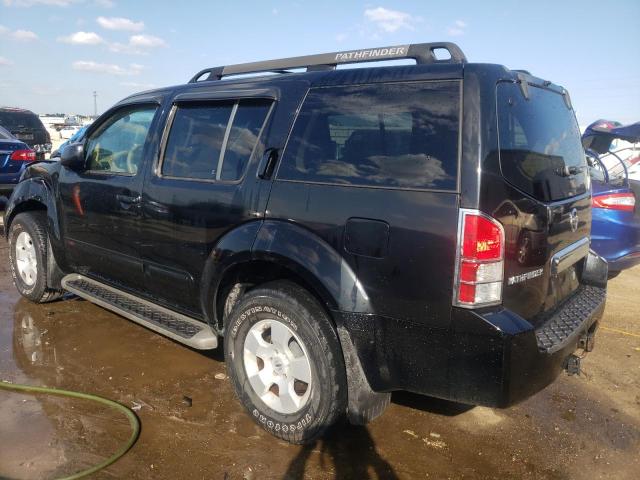 5N1AR18UX7C610595 - 2007 NISSAN PATHFINDER LE შავი ფოტო 2
