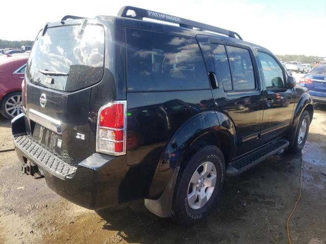 5N1AR18UX7C610595 - 2007 NISSAN PATHFINDER LE შავი ფოტო 3