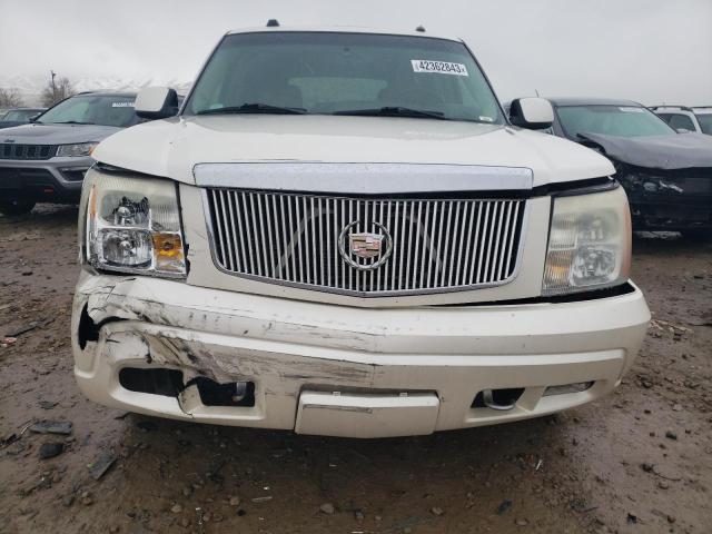 1GYEK63N45R212309 - 2005 CADILLAC ESCALADE LUXURY WHITE photo 5