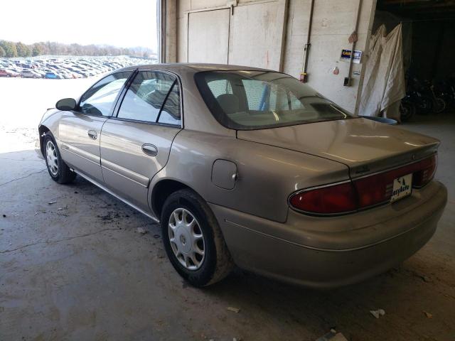 2G4WS52J711196897 - 2001 BUICK CENTURY CUSTOM BEIGE photo 2