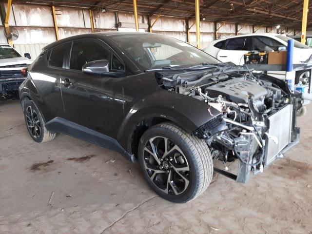 JTNKHMBX1K1030426 - 2019 TOYOTA C-HR XLE GRAY photo 4