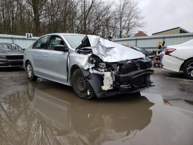 3VW2K7AJ6EM225785 - 2014 VOLKSWAGEN JETTA BASE 灰色 照片 4