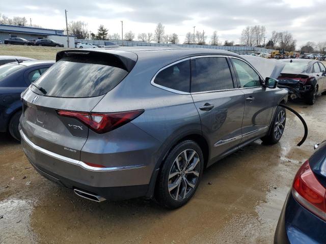 5J8YE1H4XNL011659 - 2022 ACURA MDX TECHNOLOGY GRAY photo 3