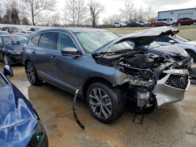 5J8YE1H4XNL011659 - 2022 ACURA MDX TECHNOLOGY GRAY photo 4