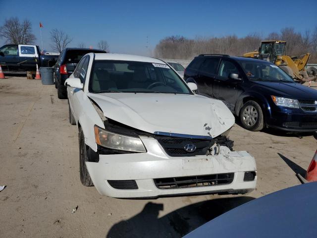 KMHET46C76A088730 - 2006 HYUNDAI SONATA GL WHITE photo 5