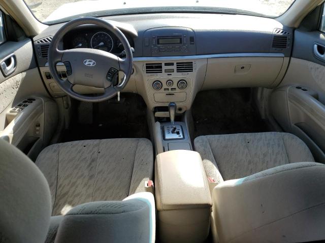 KMHET46C76A088730 - 2006 HYUNDAI SONATA GL WHITE photo 8