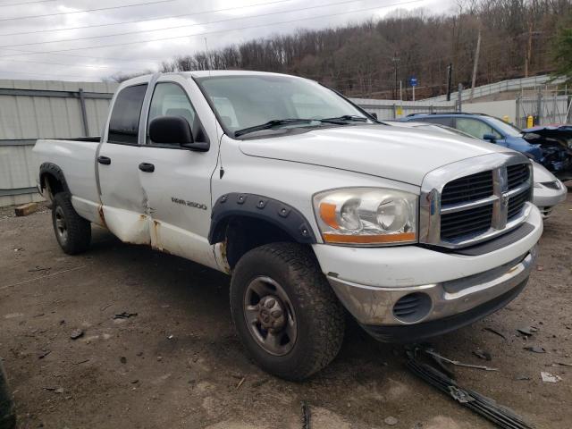 1D7KS28D26J240455 - 2006 DODGE RAM 2500 ST WHITE photo 4