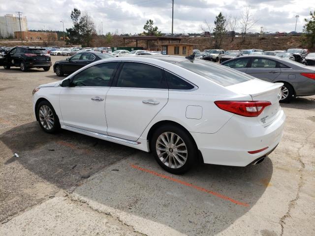 5NPE34AF8FH065990 - 2015 HYUNDAI SONATA SPORT WHITE photo 2