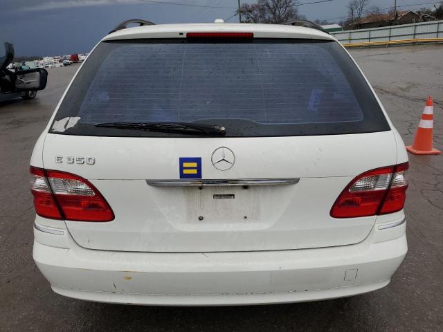 WDBUH56J16A902858 - 2006 MERCEDES-BENZ E 350 WAGON WHITE photo 6