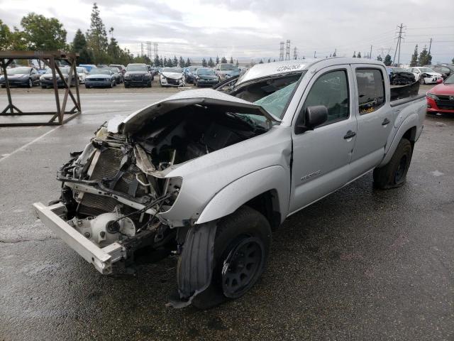 5TEJU62N06Z237522 - 2006 TOYOTA TACOMA DOUBLE CAB PRERUNNER SILVER photo 1