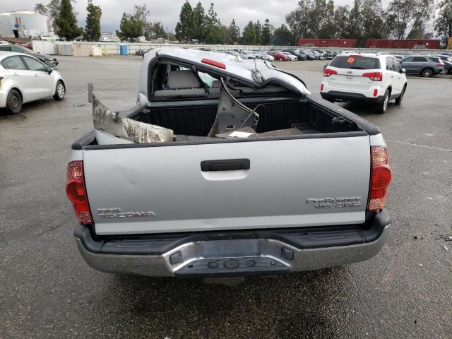 5TEJU62N06Z237522 - 2006 TOYOTA TACOMA DOUBLE CAB PRERUNNER SILVER photo 6