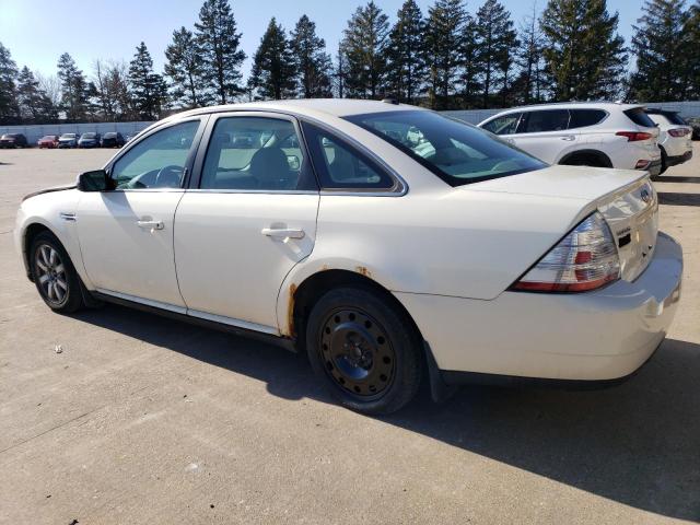 1FAHP24W79G122535 - 2009 FORD TAURUS SEL WHITE photo 2