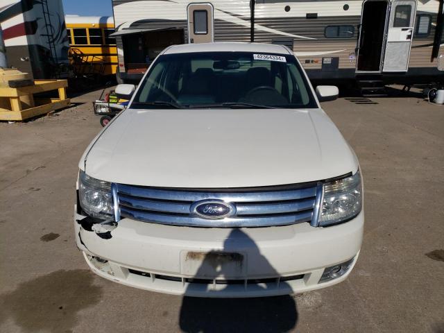 1FAHP24W79G122535 - 2009 FORD TAURUS SEL WHITE photo 5