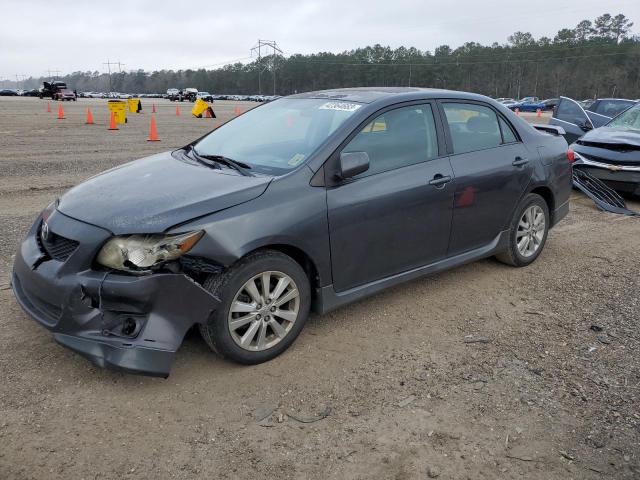 1NXBU40EX9Z136363 - 2009 TOYOTA COROLLA BASE GRAY photo 1