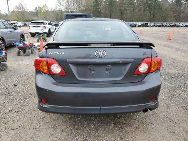 1NXBU40EX9Z136363 - 2009 TOYOTA COROLLA BASE GRAY photo 6