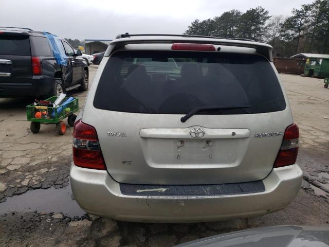 JTEDP21A070131239 - 2007 TOYOTA HIGHLANDER SPORT SILVER photo 6