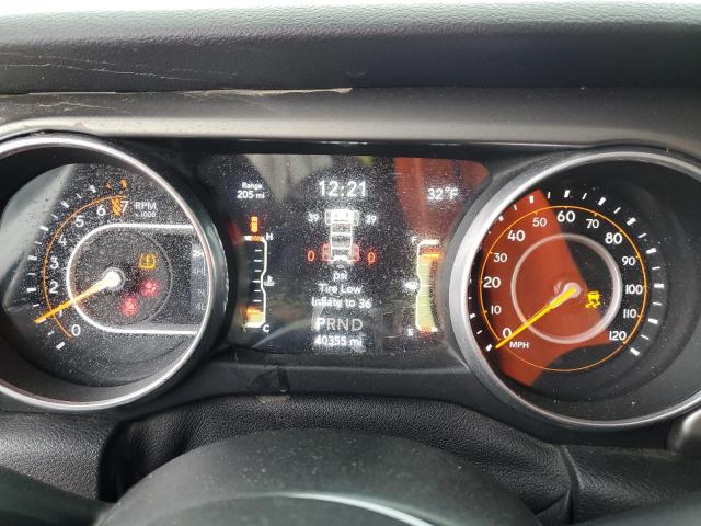 1C4HJXDG8JW168404 - 2018 JEEP WRANGLER U SPORT თეთრი ფოტო 9