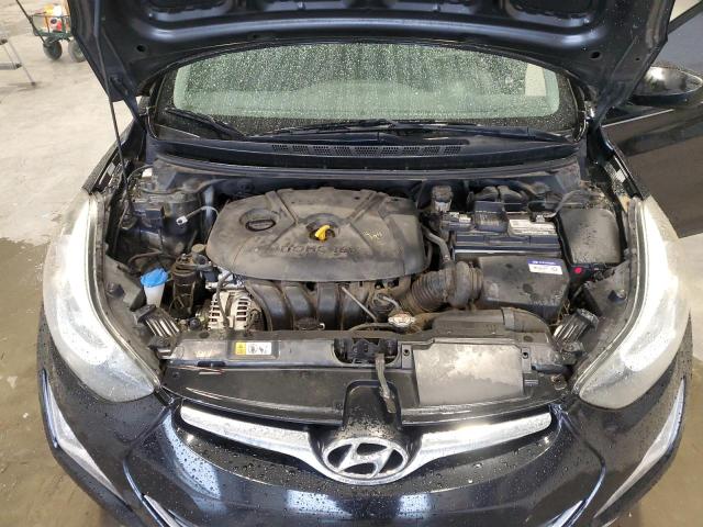 KMHDH4AE4GU561599 - 2016 HYUNDAI ELANTRA SE BLACK photo 11