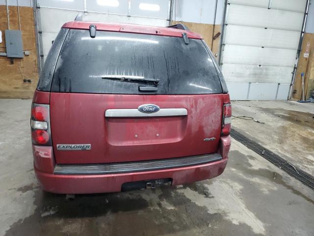 1FMEU73E88UB09817 - 2008 FORD EXPLORER XLT RED photo 6