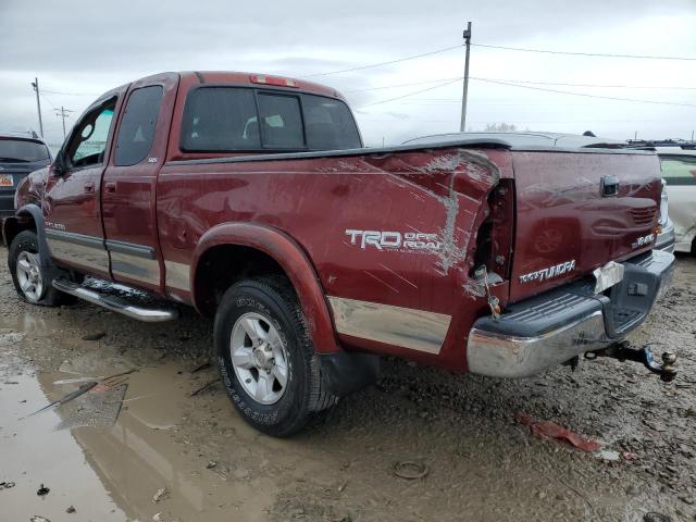 5TBBT44185S456108 - 2005 TOYOTA TUNDRA ACCESS CAB SR5 BURGUNDY photo 2