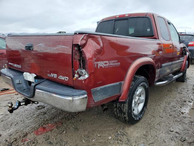 5TBBT44185S456108 - 2005 TOYOTA TUNDRA ACCESS CAB SR5 BURGUNDY photo 3