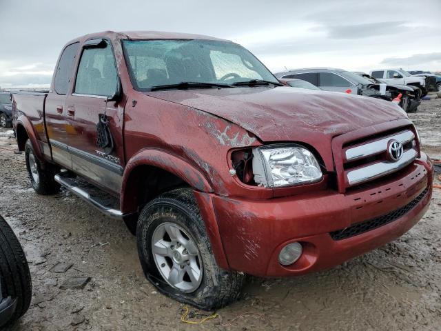 5TBBT44185S456108 - 2005 TOYOTA TUNDRA ACCESS CAB SR5 BURGUNDY photo 4