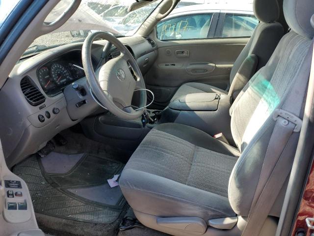 5TBBT44185S456108 - 2005 TOYOTA TUNDRA ACCESS CAB SR5 BURGUNDY photo 7