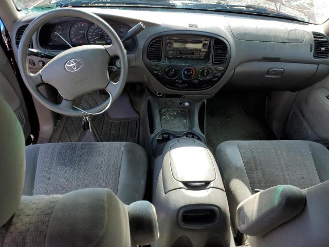 5TBBT44185S456108 - 2005 TOYOTA TUNDRA ACCESS CAB SR5 BURGUNDY photo 8